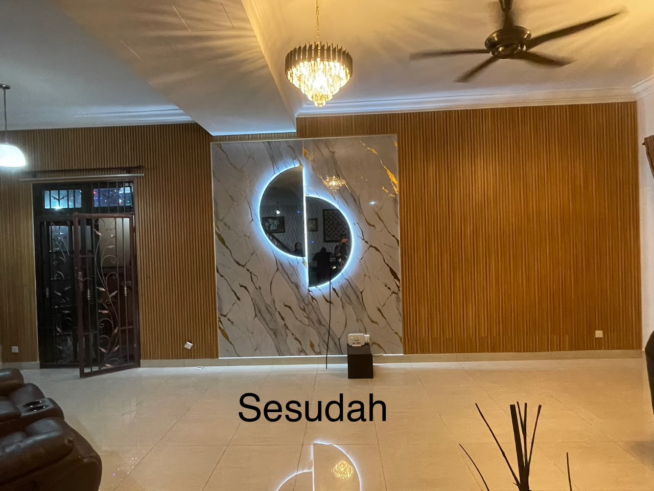 Completed Flutech interior installation