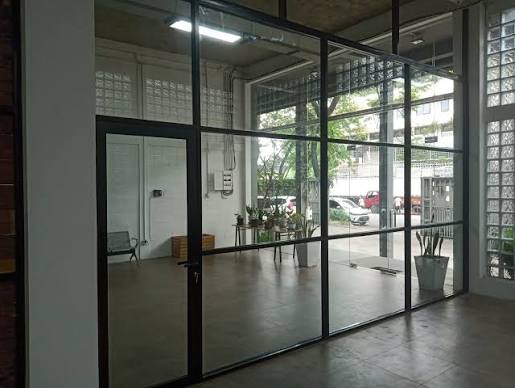 Glass installation