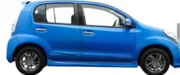 Myvi available for rental