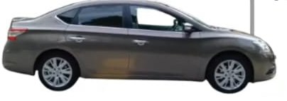 Sylphy sedan available for rental